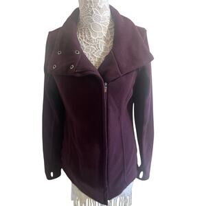 Active zip up Old Navy jacket in dark purple - women’s size medium
